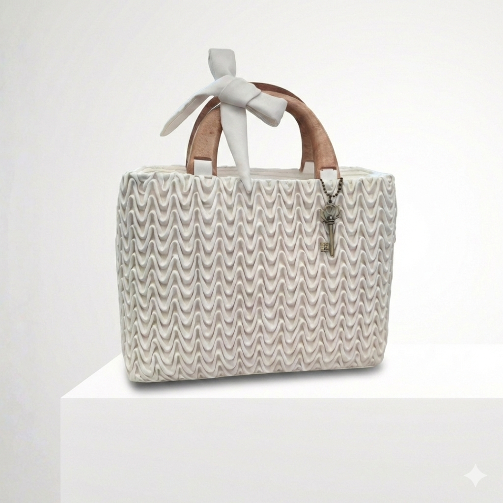 กระเป๋าสม็อคหูไม้