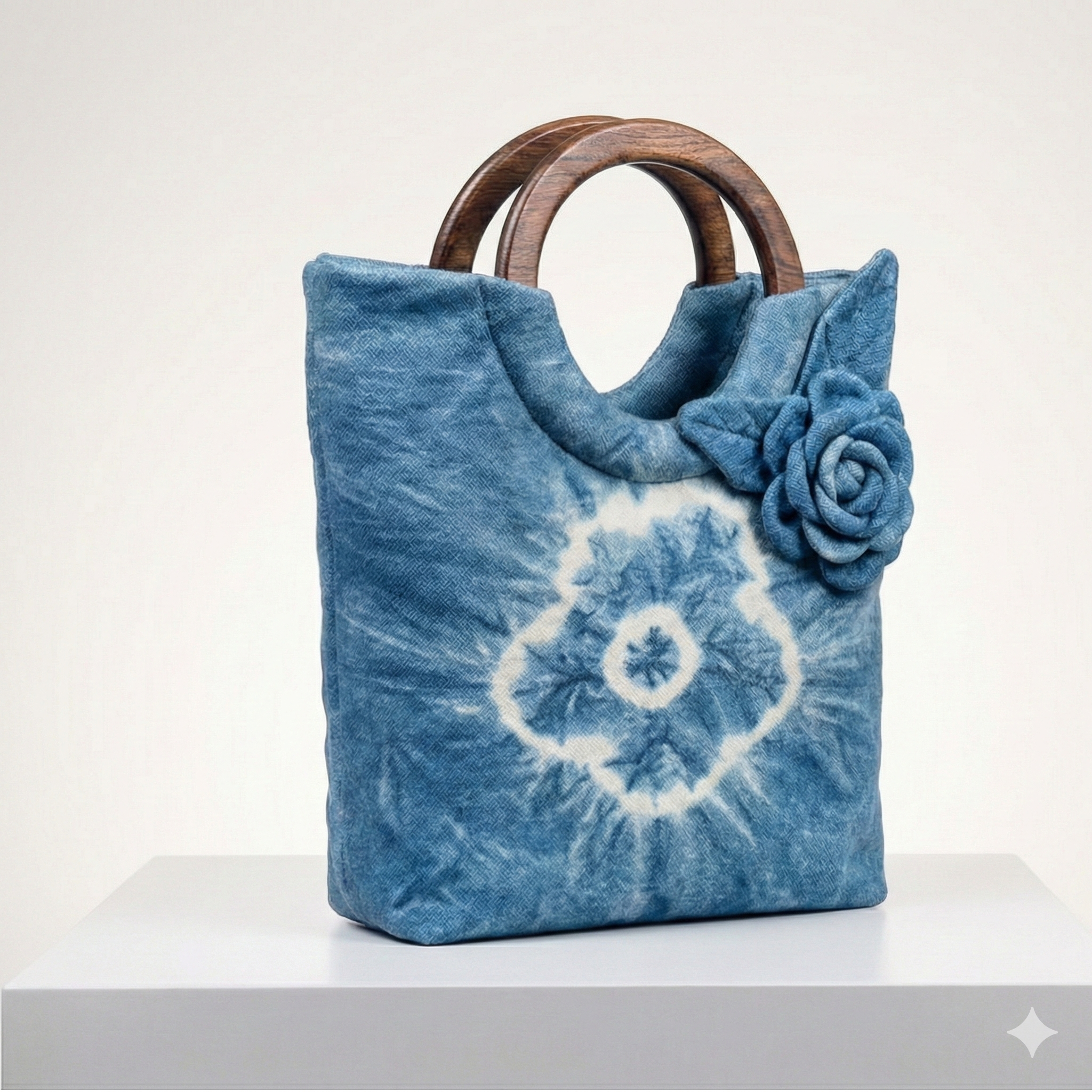 กระเป๋าแฟชั่นย้อมคราม